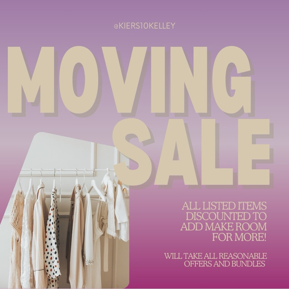 Moving Sale - Fashion Finds
